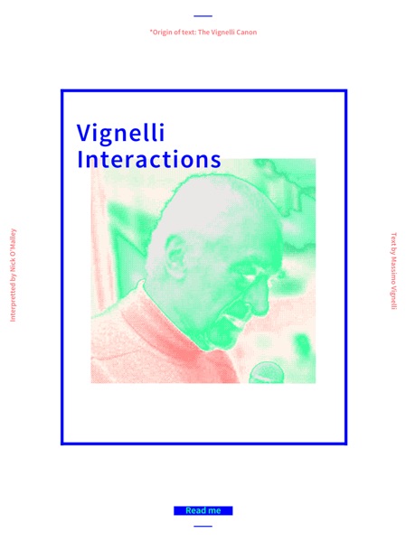 The Vignelli Canon