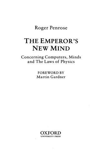 The Emperor's New Mind