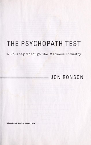 The Psychopath Test