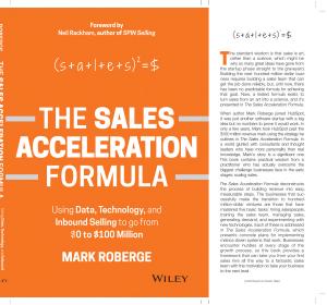The Sales Acceleration Formula