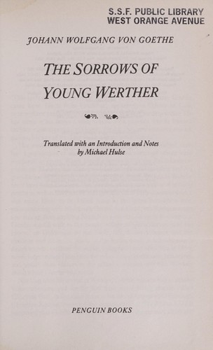 The Sorrows of Young Werther