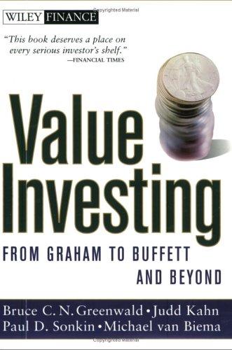 Value Investing: From Graham to Buffett and Beyond