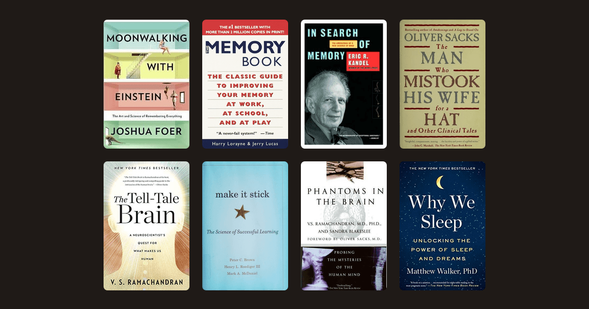 Covers from the The best books on Memory reading list