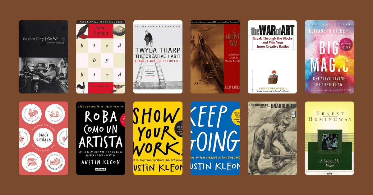 Covers from the Essential Writing reading list reading list